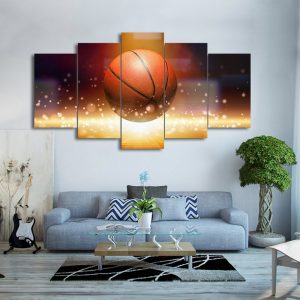 basketball canvas print
