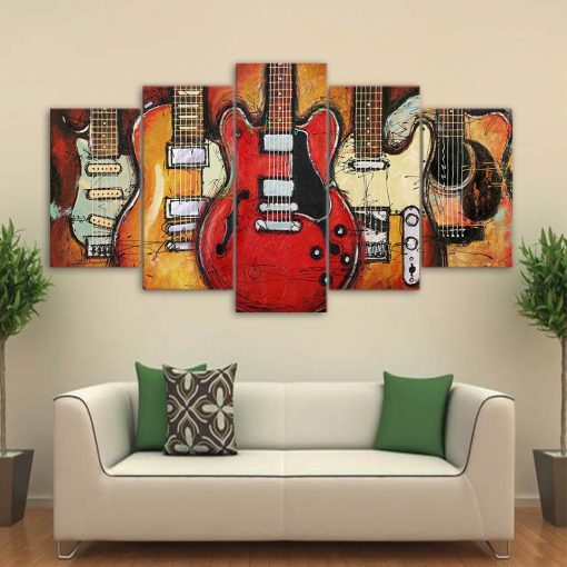 guitar canvas print